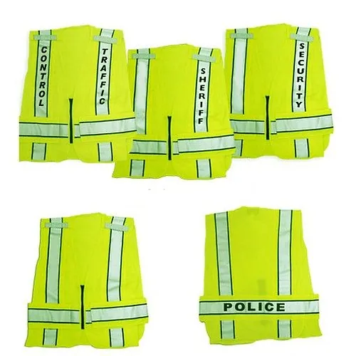 REFLECTIVE DUTY VEST, POLICE SECURITY, SHERIFF, PLAIN TRAFFIC CONTROL