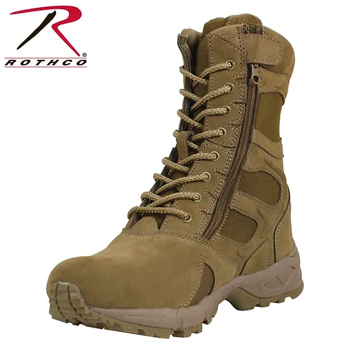 FORCED ENTRY 8" DEPLOYMENT BOOTS WITH SIDE ZIPPER